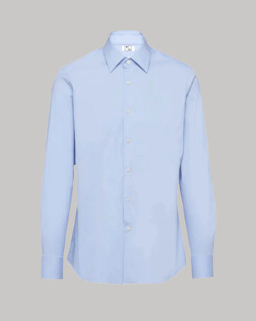 Cotton shirt in blue